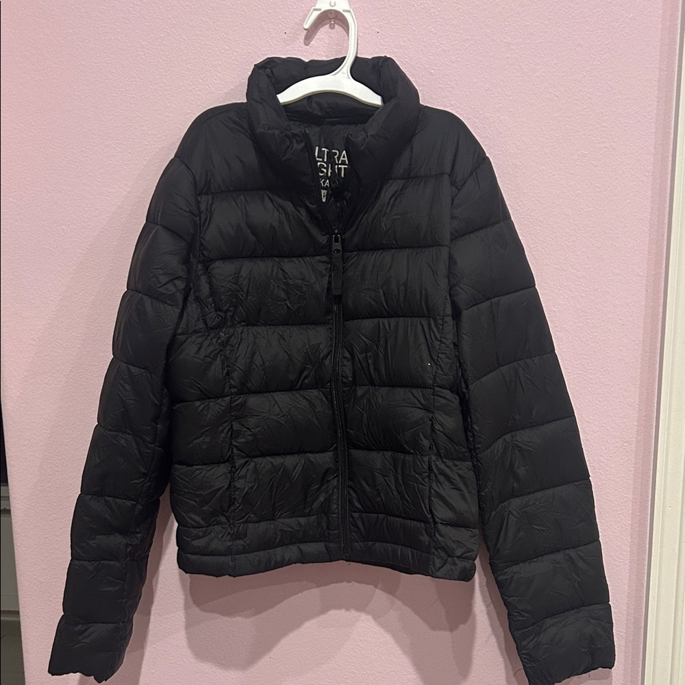 Women's Black Puffer Jacket